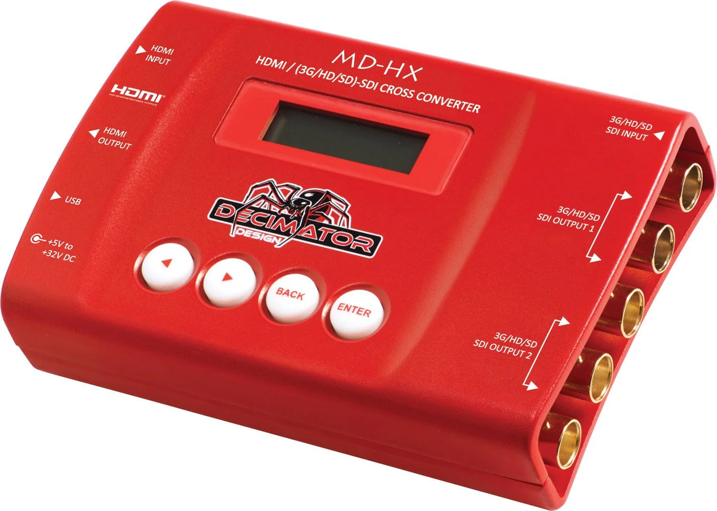 Decimator MD HX Bidirectional 3G HDMI SDI Converter (Scaler)